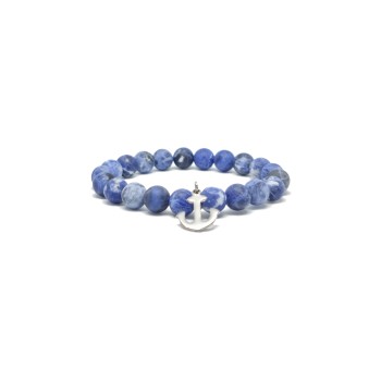 Szodalit ásvány karkötő Szodalit ásvány karkötő